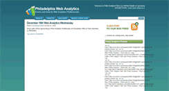 Desktop Screenshot of phillyanalytics.com